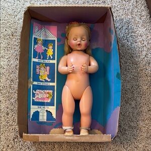 Vintage Horsman thirsty walker, doll